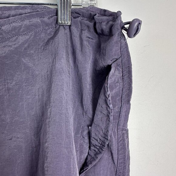 Iets Frans Parachute Baggy Pants Womens Med Shiny Urban Outfitters Gorpcore - Picture 8 of 14